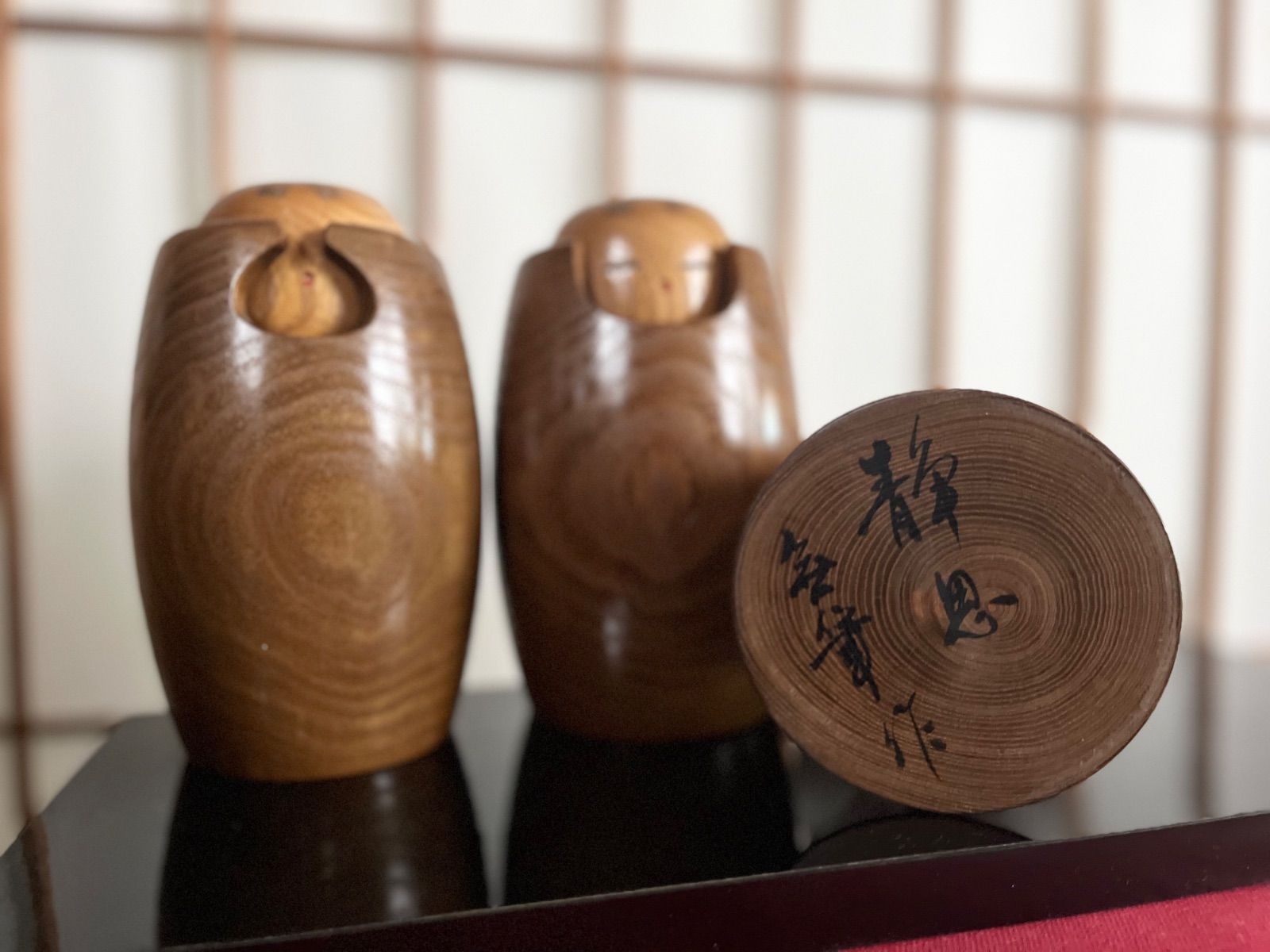 静思 （せいし）芸術品 創作こけし 宮嶋無筆 （みやじま むひつ）「見