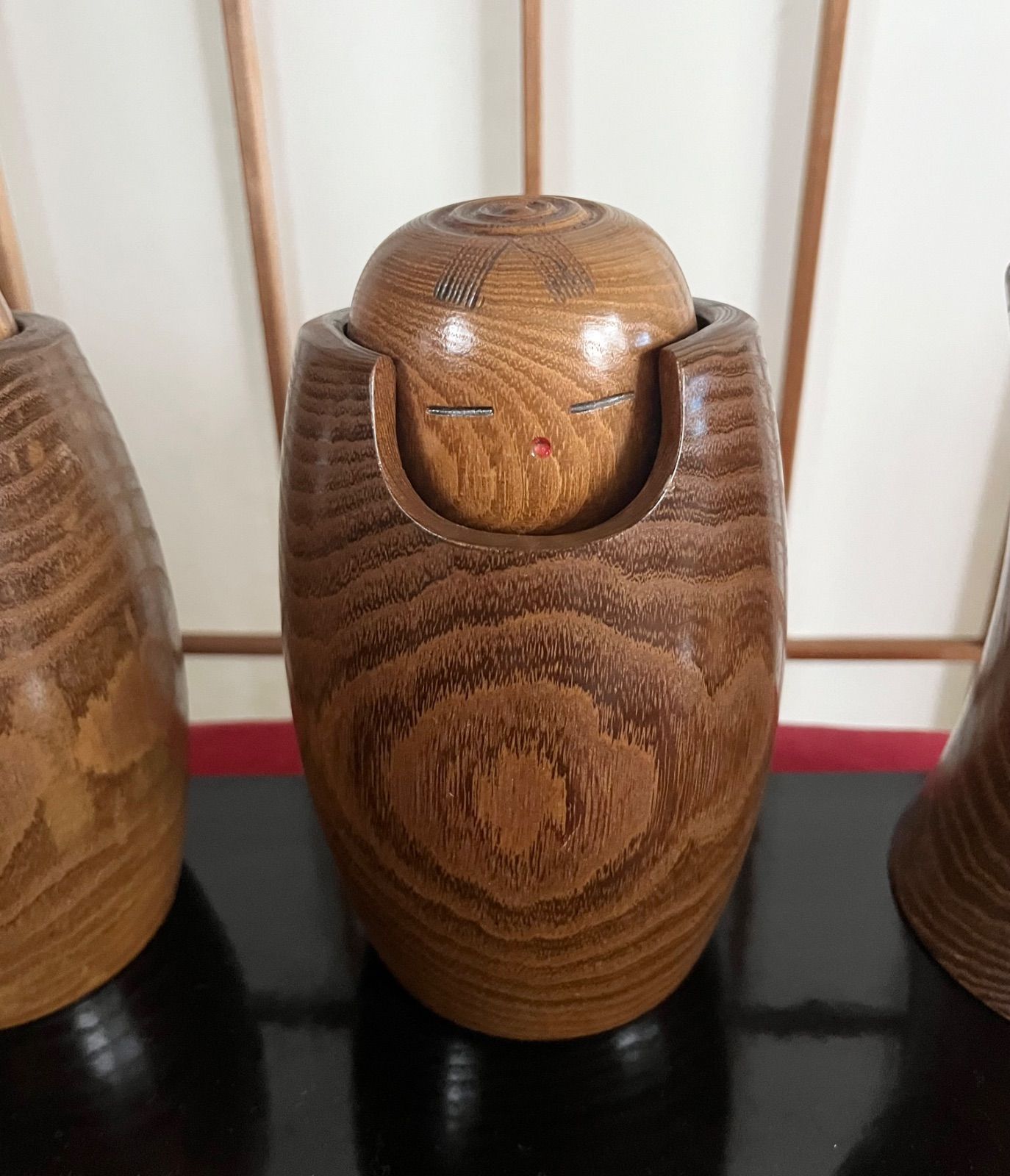 静思 （せいし）芸術品 創作こけし 宮嶋無筆 （みやじま むひつ）「見