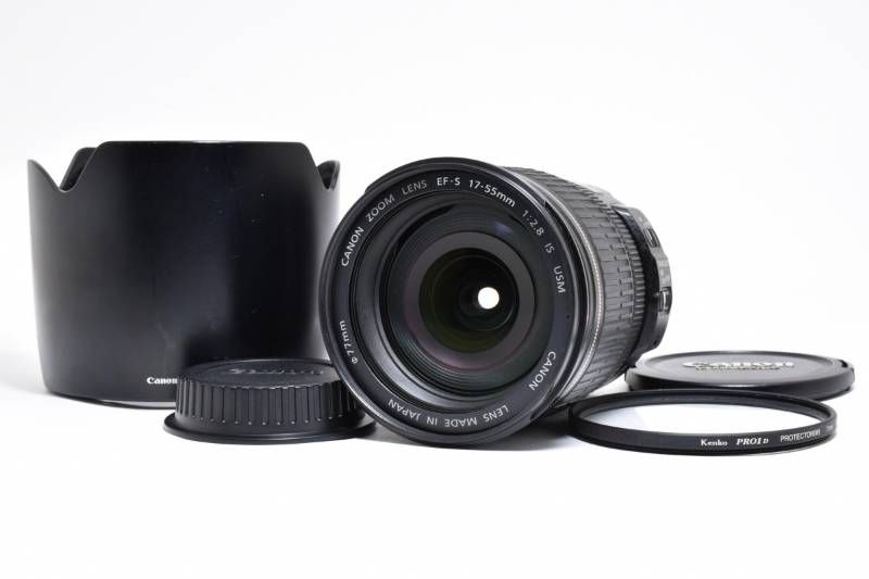 光学 上品 Canon キャノン EF-S 17-55 mm 2.8 IS USM AFレンズ 3992-7
