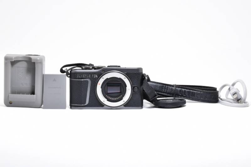 光学極上品】Olympus オリンパス PEN E-PL10 黒 ブラック ボディ
