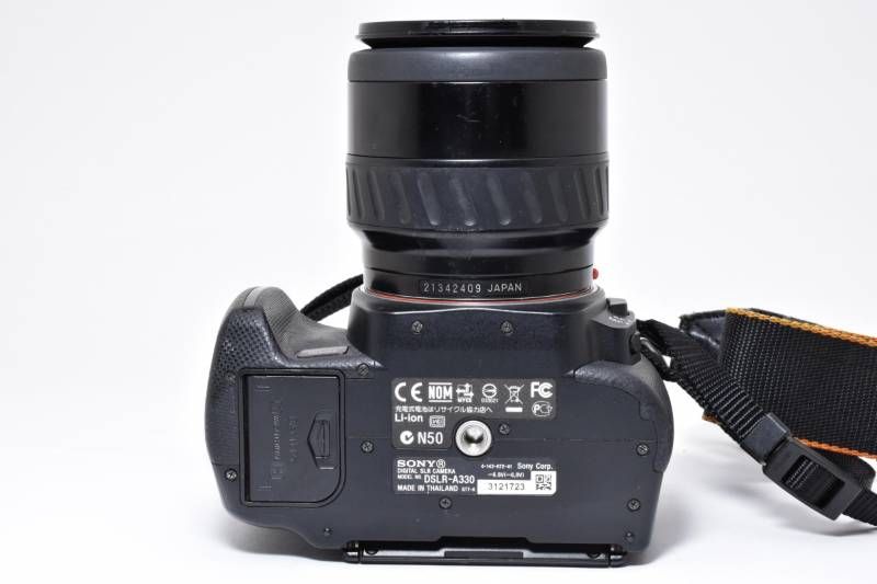 実用品Sony ソニー α330 ⁄ MInolta AF ZOOM 24-85mm 3.5-4.5 レンズ ☆SONY