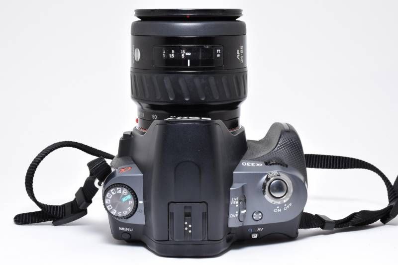 実用品】Sony ソニー α330 / MInolta AF ZOOM 24-85mm 3.5-4.5 レンズ