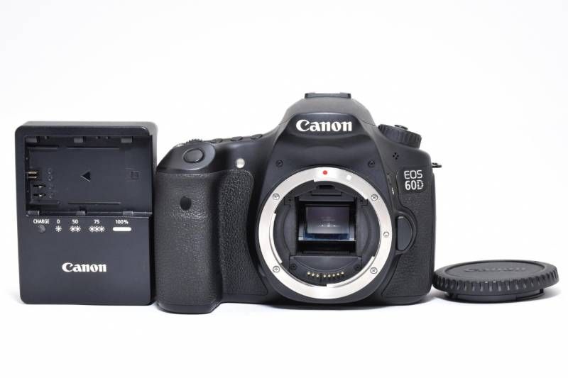 実用品 Canon キャノン EOS 60 D ボディ シャッター数 と 小 デジタル一眼カメラ 3992-21