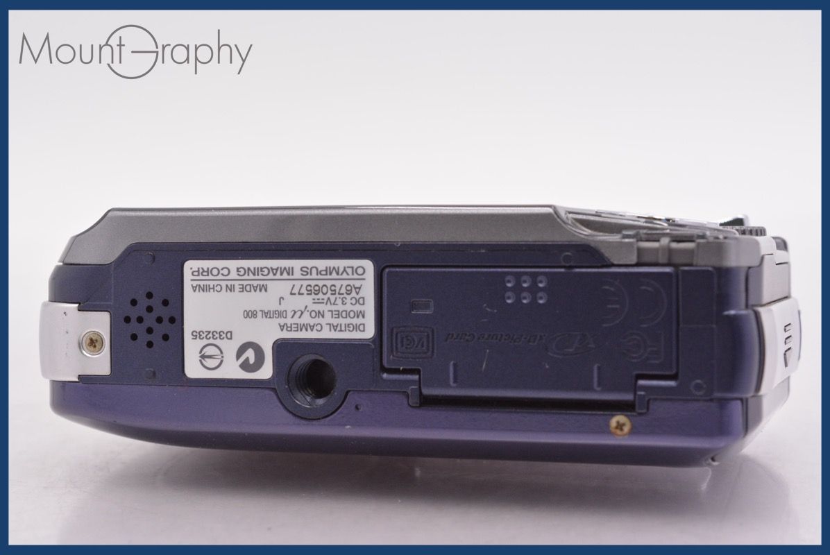 ☆極上美品☆ オリンパス Olympus μ DIGITAL 800 3x バッテリー付属