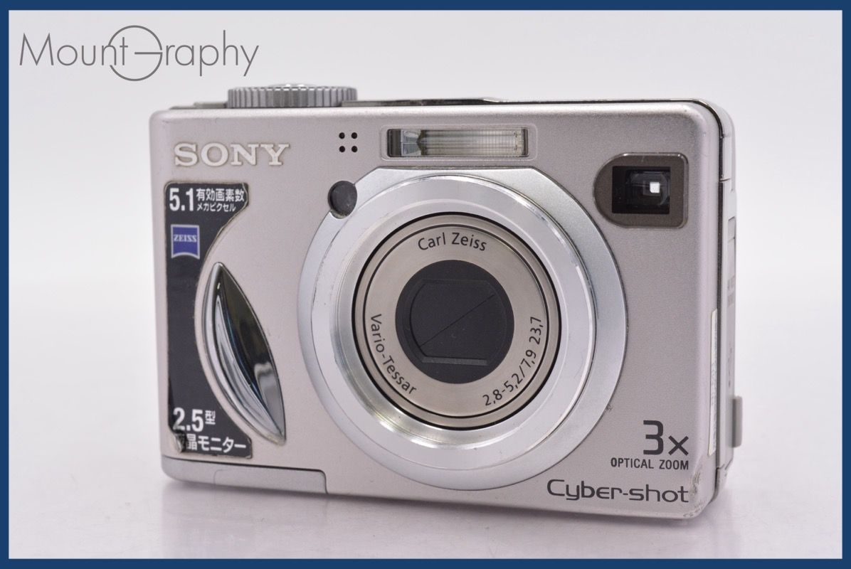 ソニー SONY Cyber-shot DSC-W5 3x 単三電池仕様 ☆完動☆同梱無料