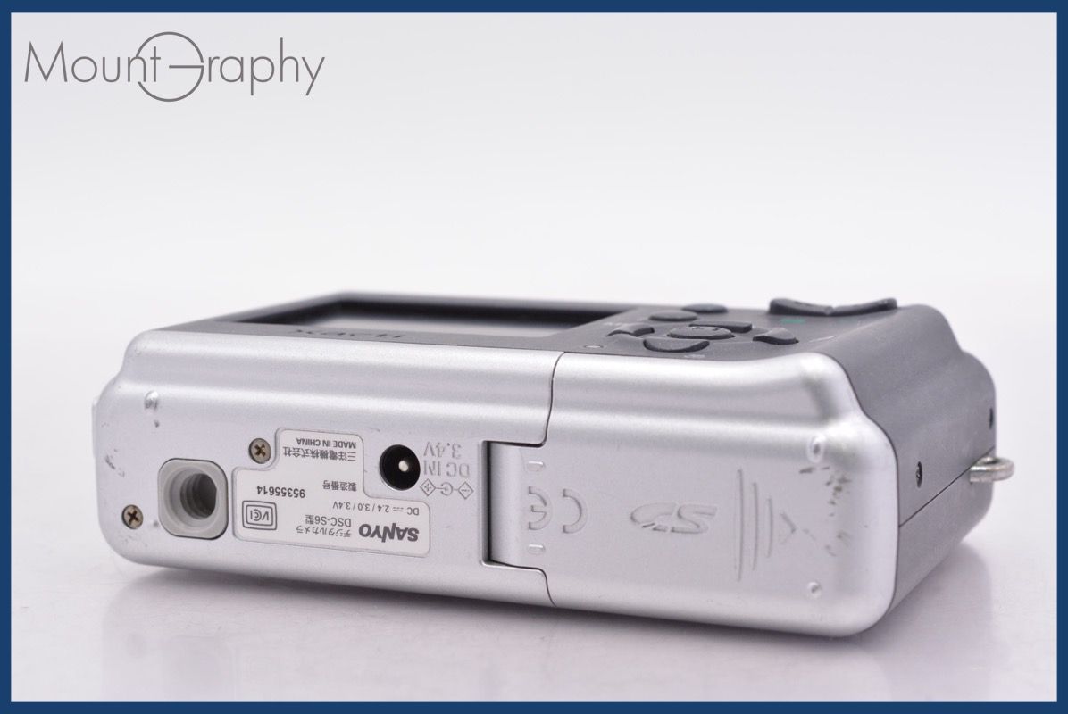 ☆ジャンク特価☆ サンヨー Sanyo Xacti DSC-S6 3x 単三電池仕様 同梱
