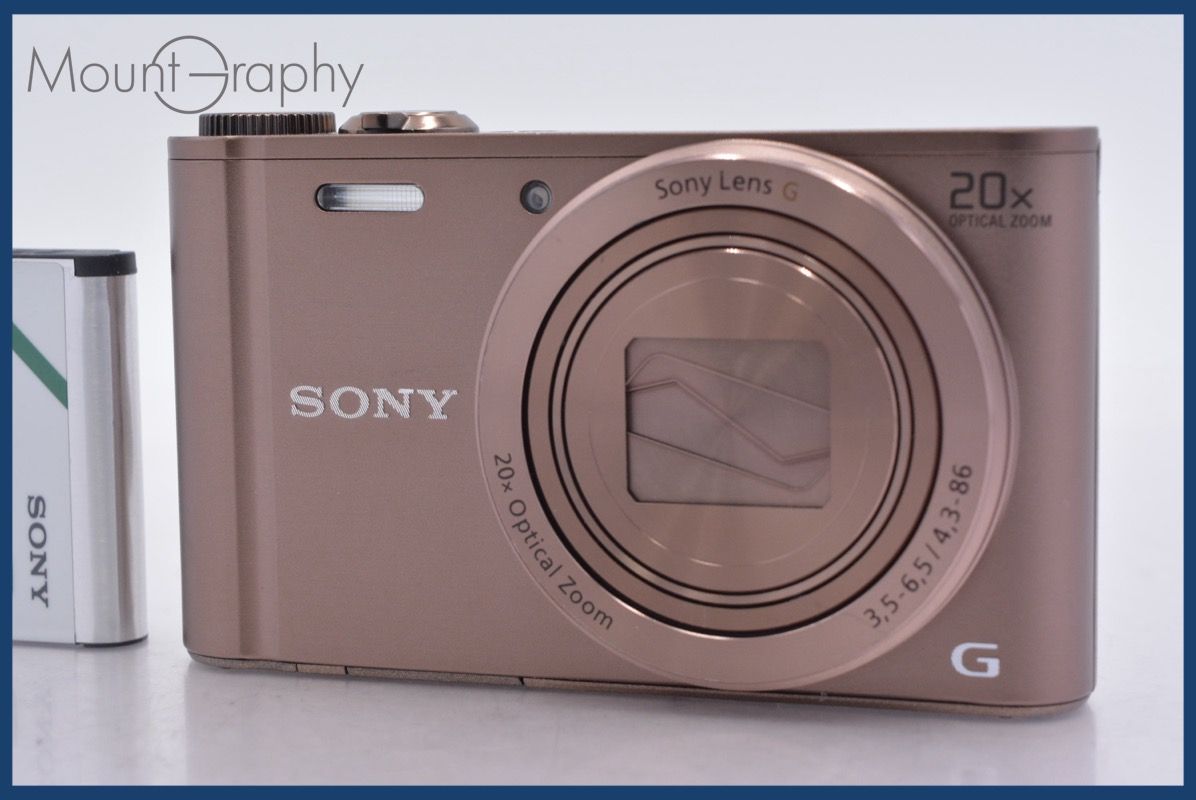 ソニー SONY Cyber-shot DSC-WX 300 20 x バッテリー付属 同梱無料 mj 7947