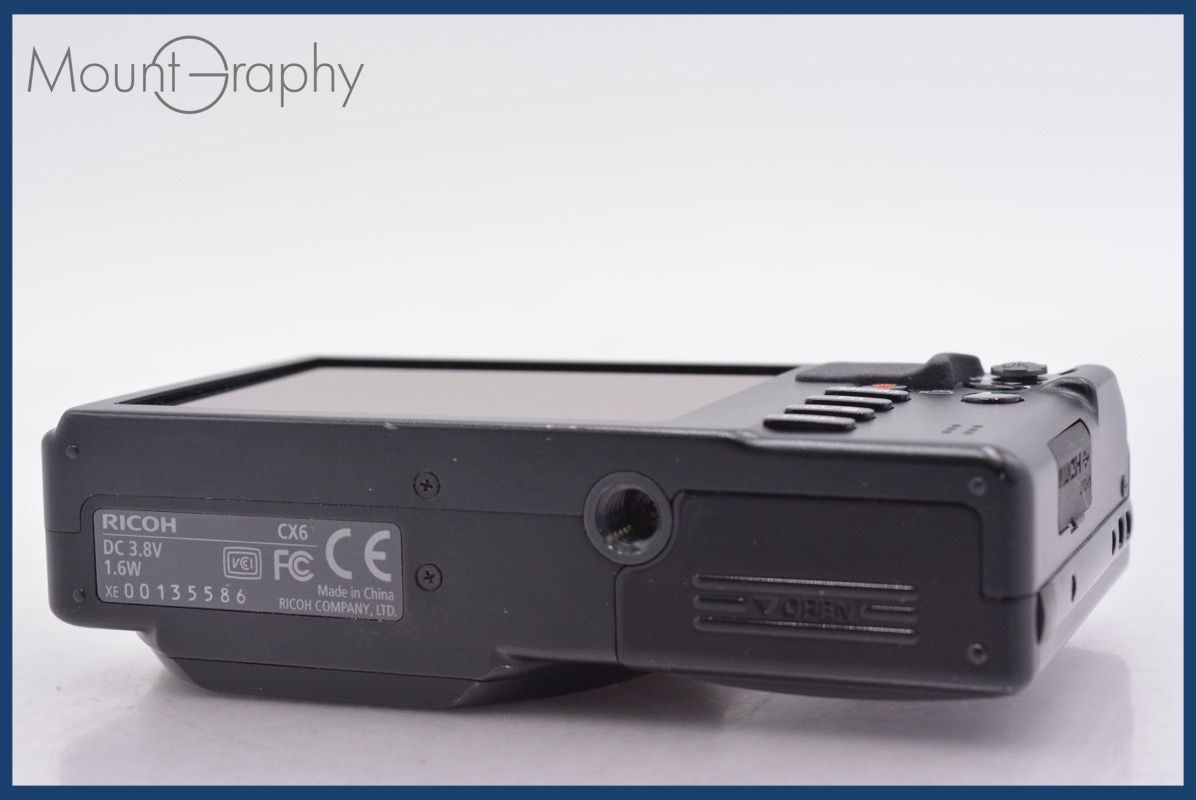 リコー RICOH CX 6 10.7 x バッテリー付属 同梱無料 mj 7949