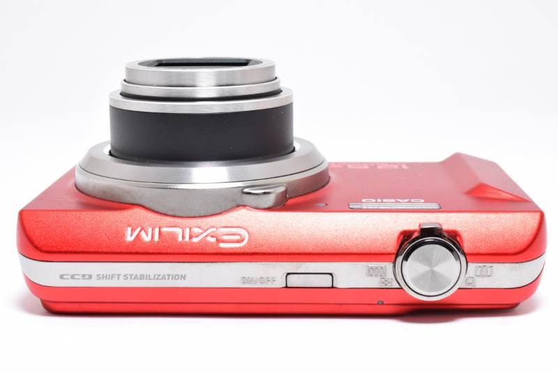 実用品】Casio カシオ EXILIM EX-ZS160 赤 レッド SDカード8GB付き