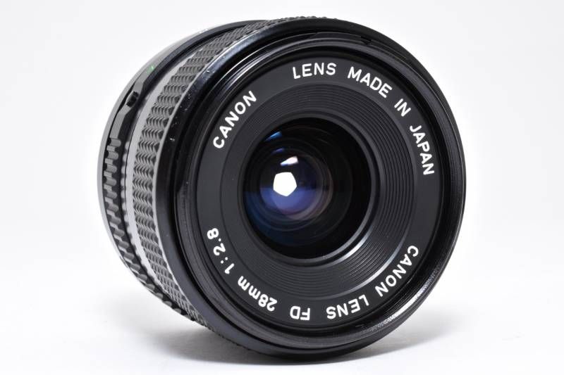 実用品】Canon キャノン new FD 28mm 2.8 MFレンズ #4003-2 - メルカリ