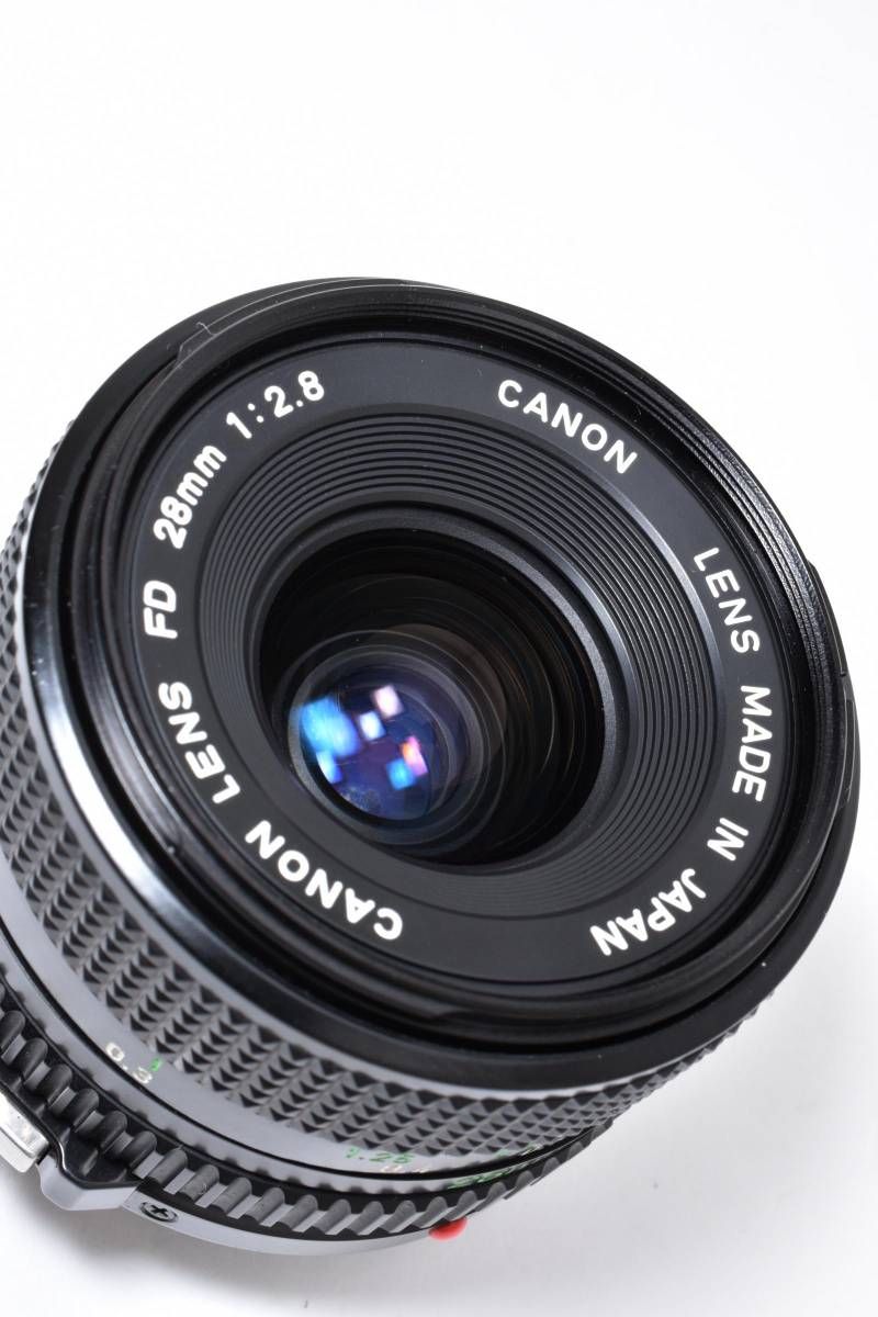 ★美品★キャノン CANON NEW FD 28mm F2 ボケ感も光も楽しめる手頃な1本。Canon(キヤノン) New FD 28mm F2.8で