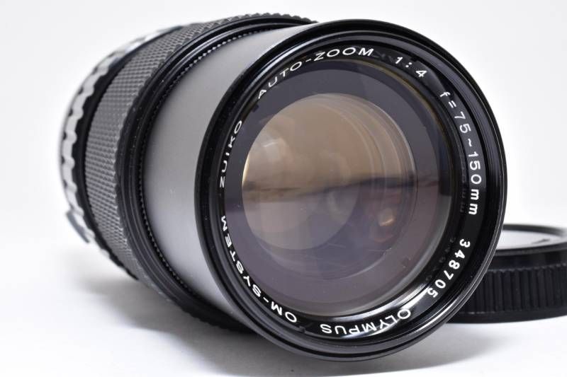 OLYMPUS ZUIKO AUTO-ZOOM F4 75-150mm　ケースも 実用品】Olympus オリンパス OM-SYSTEM ZUIKO AUTO-ZOOM F4 75-150mm