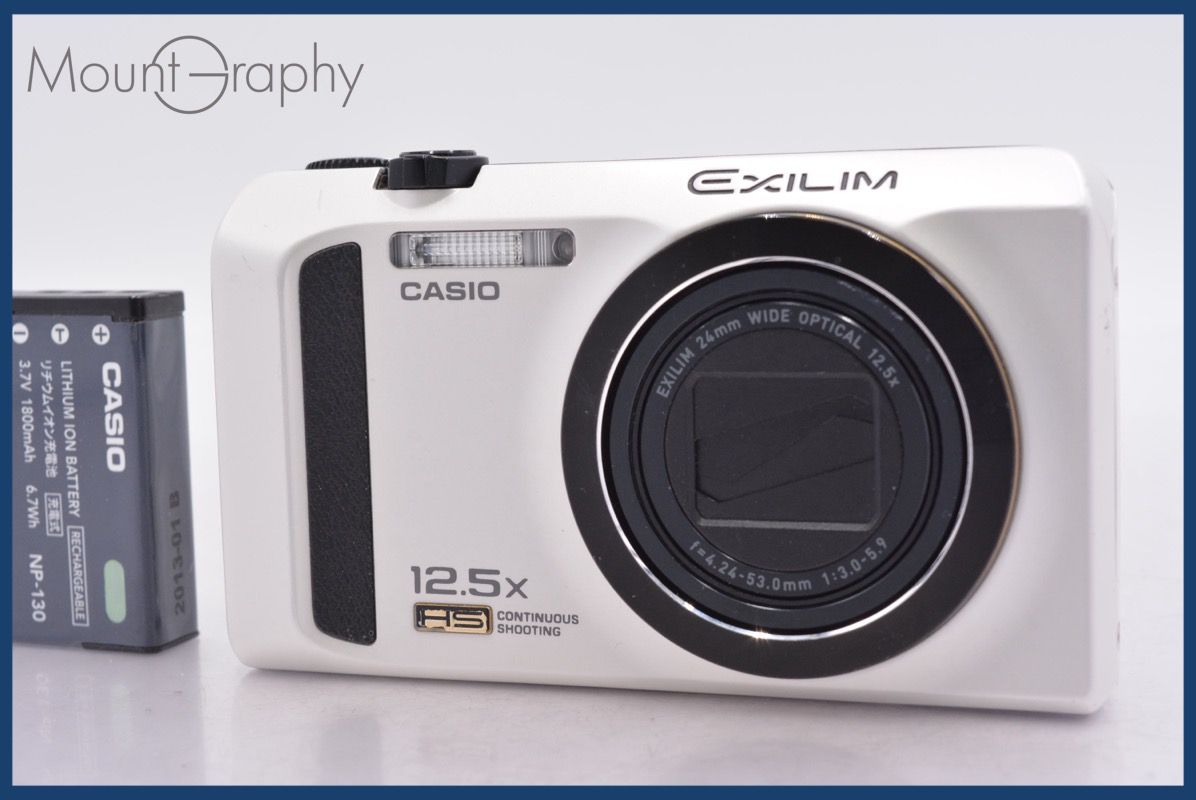 カシオ CASIO EXILIM EX-ZR 300 12.5 x バッテリー付属 同梱無料 mj 7969