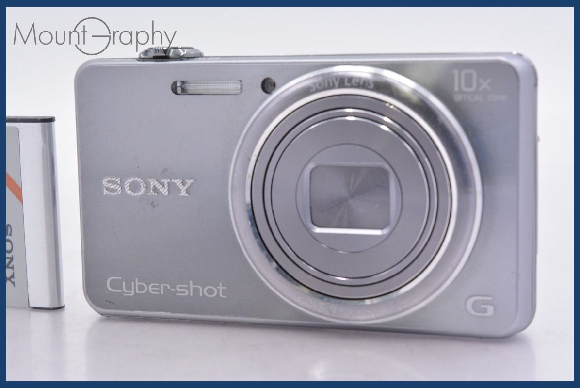 上 ソニー SONY Cyber-shot DSC-WX 100 10 x バッテリー付属 同梱無料 mj 7978