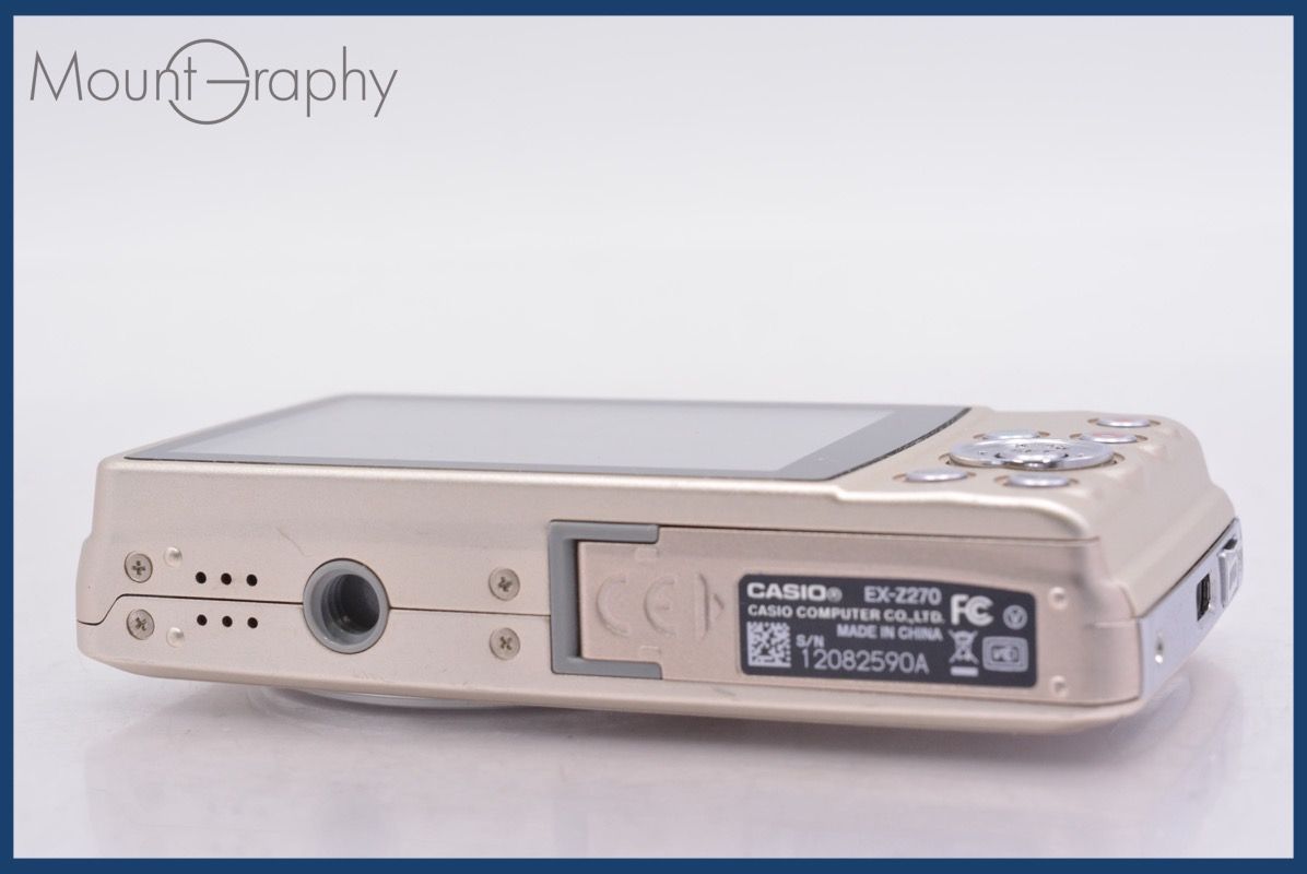 カシオ CASIO EXILIM EX-Z 270 4 x バッテリー付属 同梱無料 mj 7984