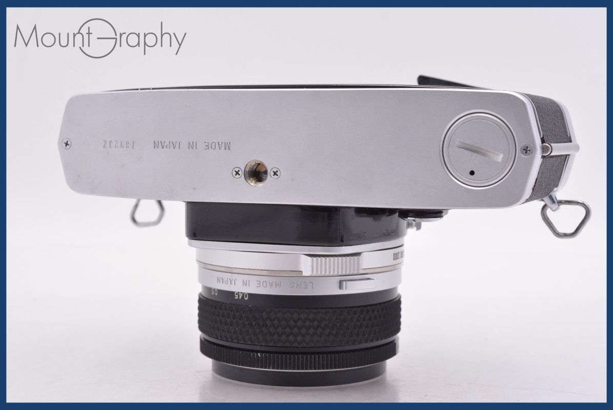 特別 オリンパス Olympus OM-1 OM-SYSTEM F.ZUIKO AUTO-S 50 mm F 1.8 前キャップ-レンズフィルター付 mj 8002