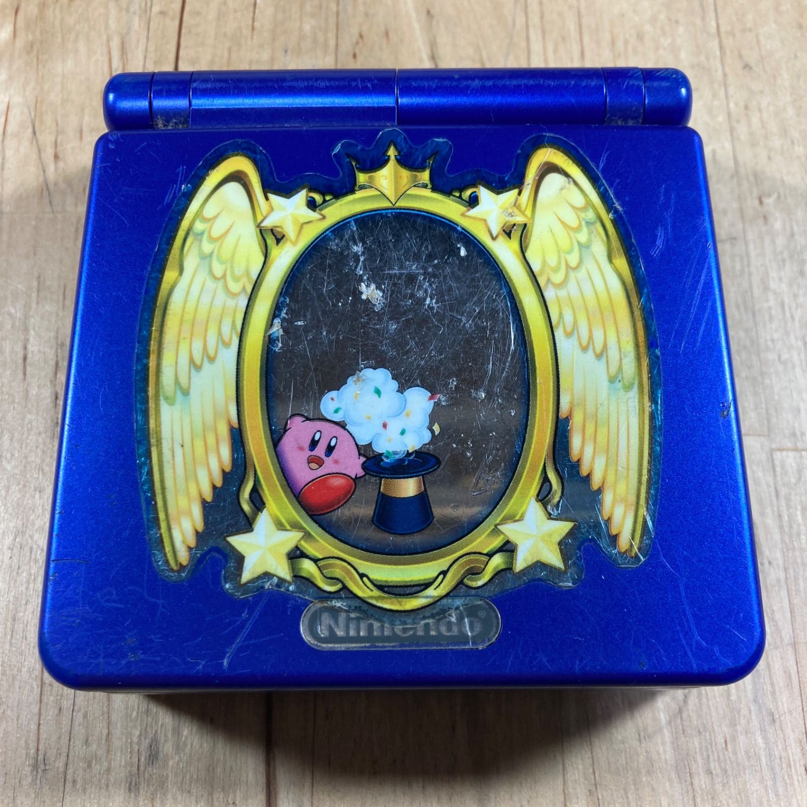 ゲームボーイアドバンスSP ブルー 画面難あり