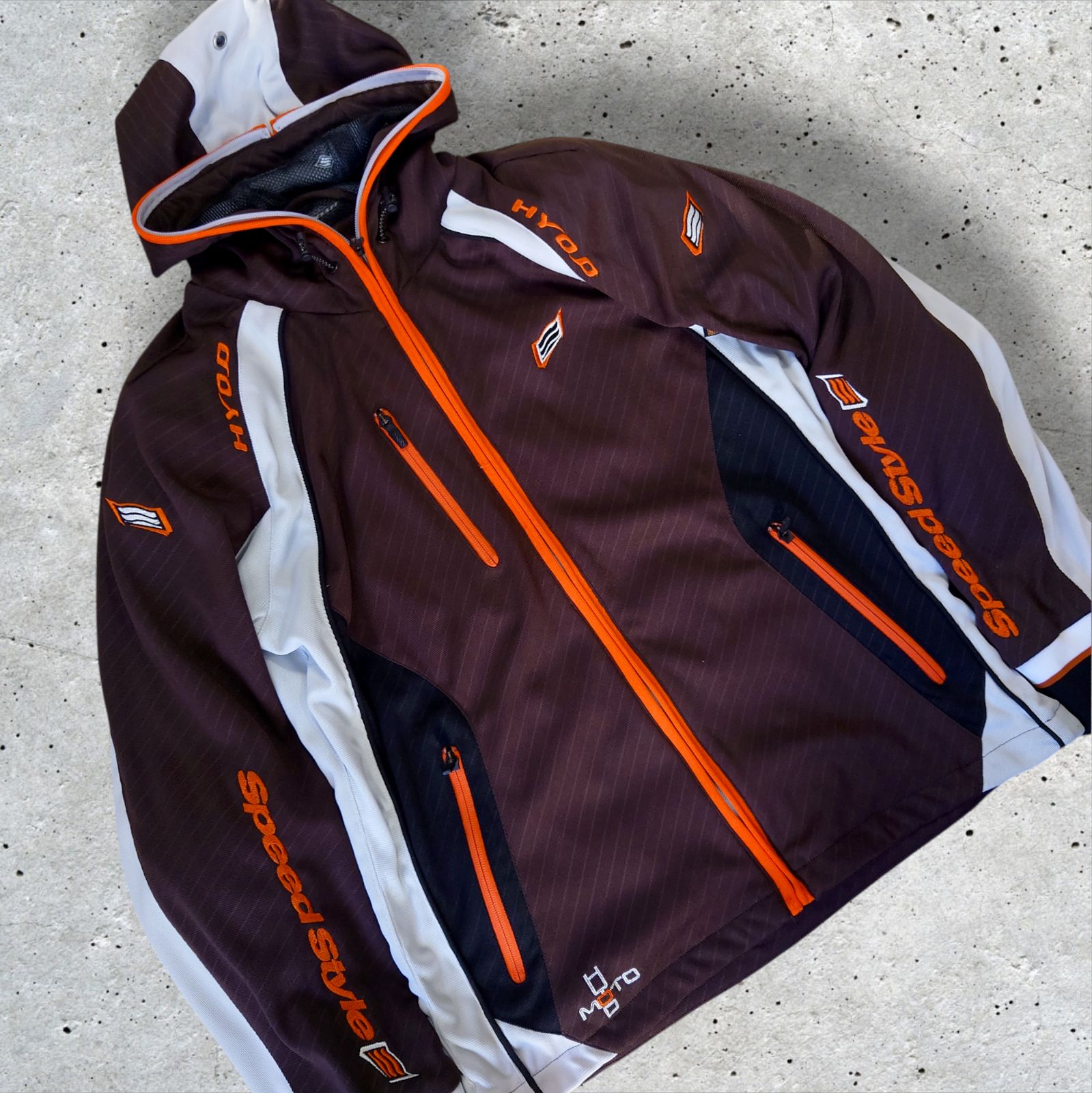 美品 HYOD プロテクター付き メッシュジャケット モトジャージ