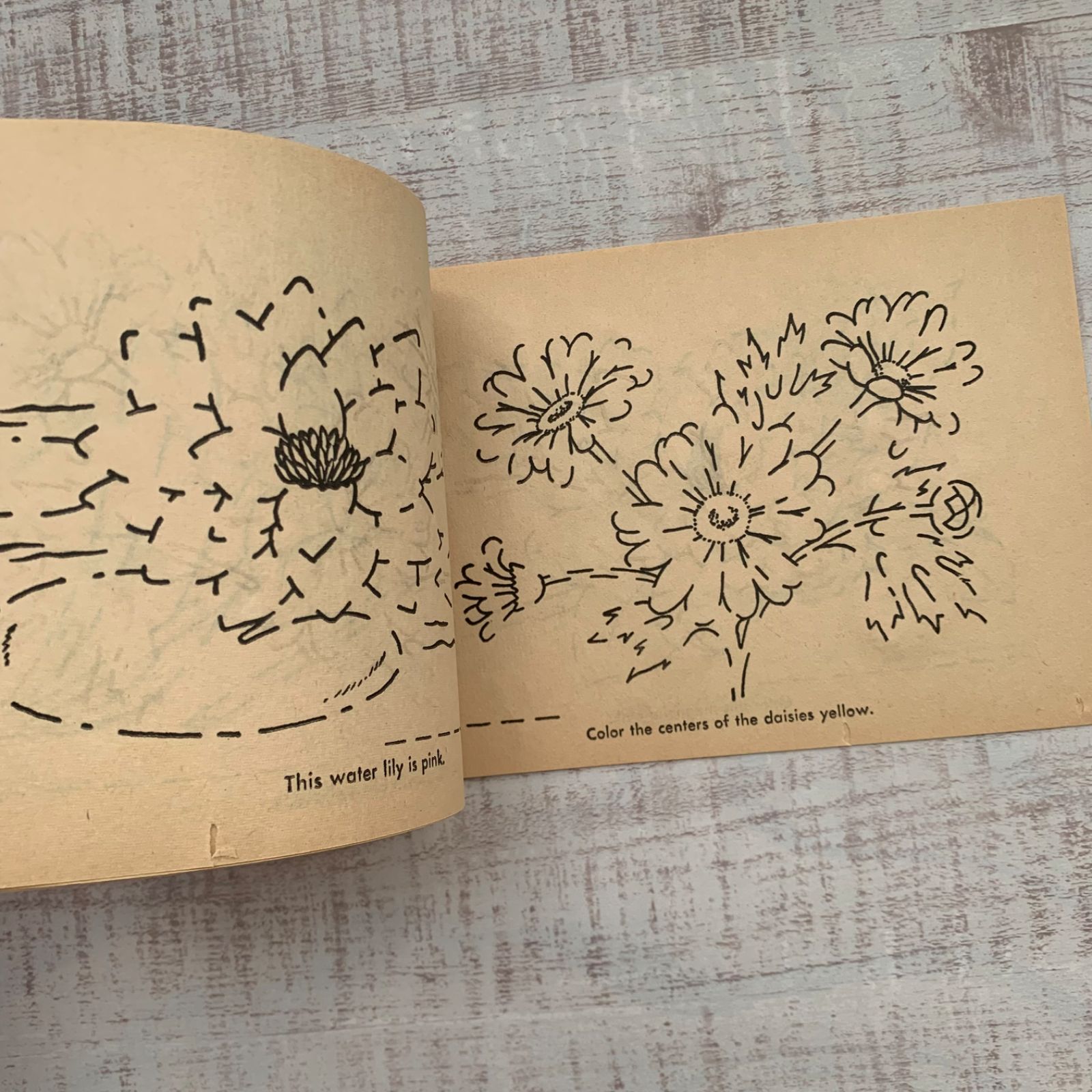 海外 ヴィンテージ 絵本(ワークブック) 紙もの 素材セット ジャンク