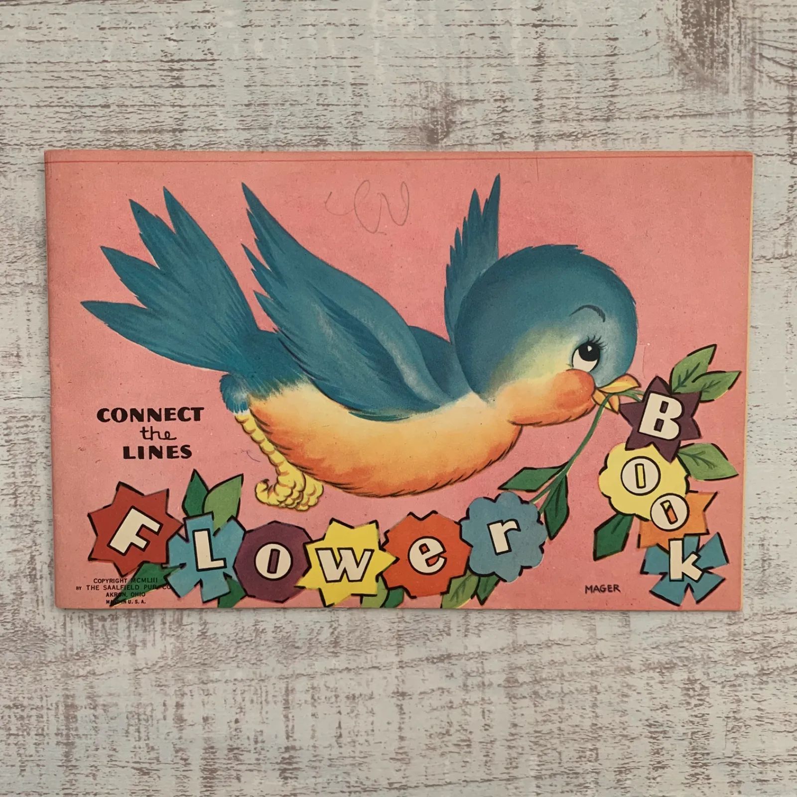 海外 ヴィンテージ 絵本(ワークブック) 紙もの 素材セット ジャンク