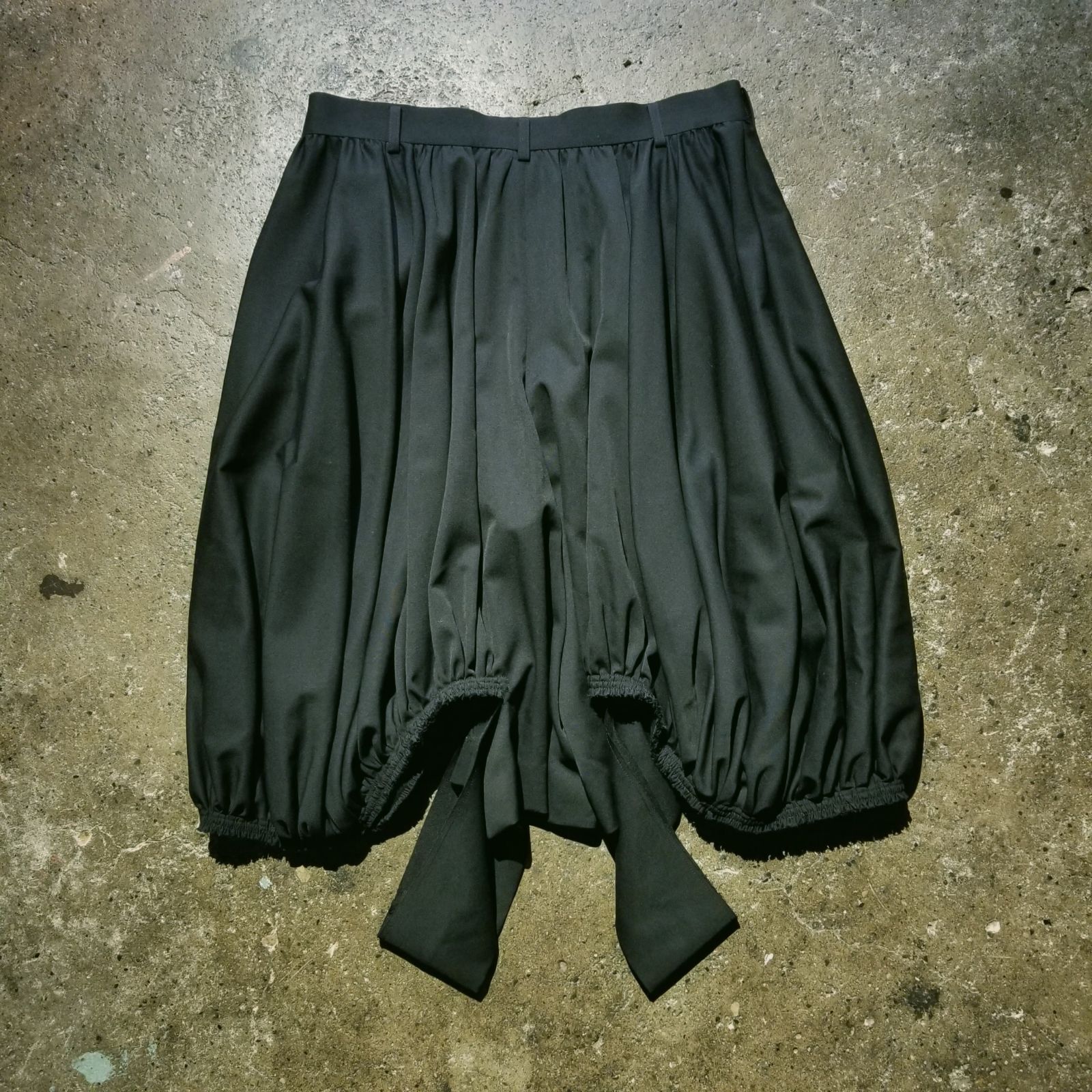 COMME des GARCONS HOMME PLUS 24aw ウールギャバ カットオフ バルーン