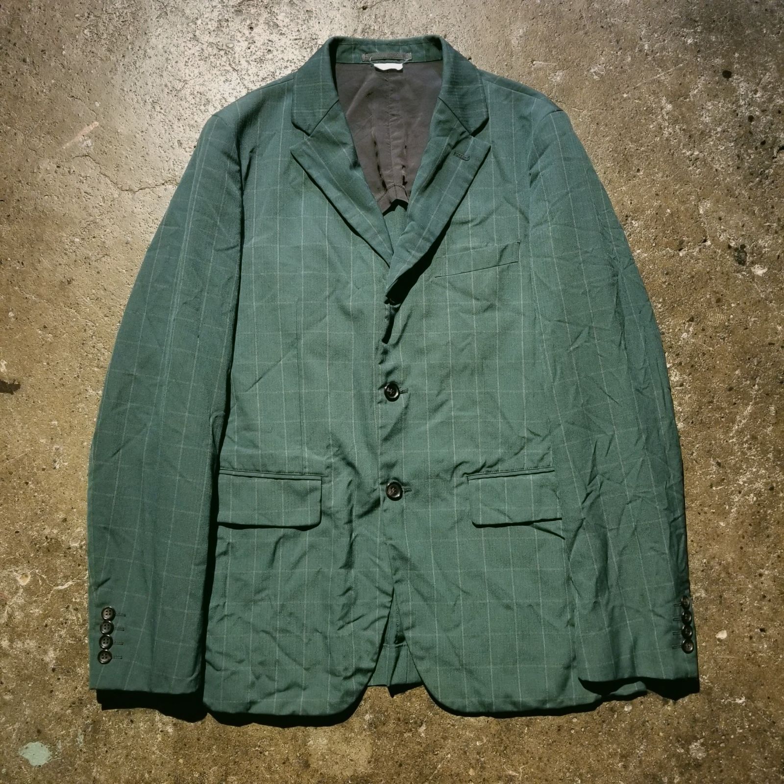 COMME des GARCONS HOMME DEUX 18 ss エステルウール3 Bジャケット M コムデギャルソンオムドゥ 2018 AD 2017