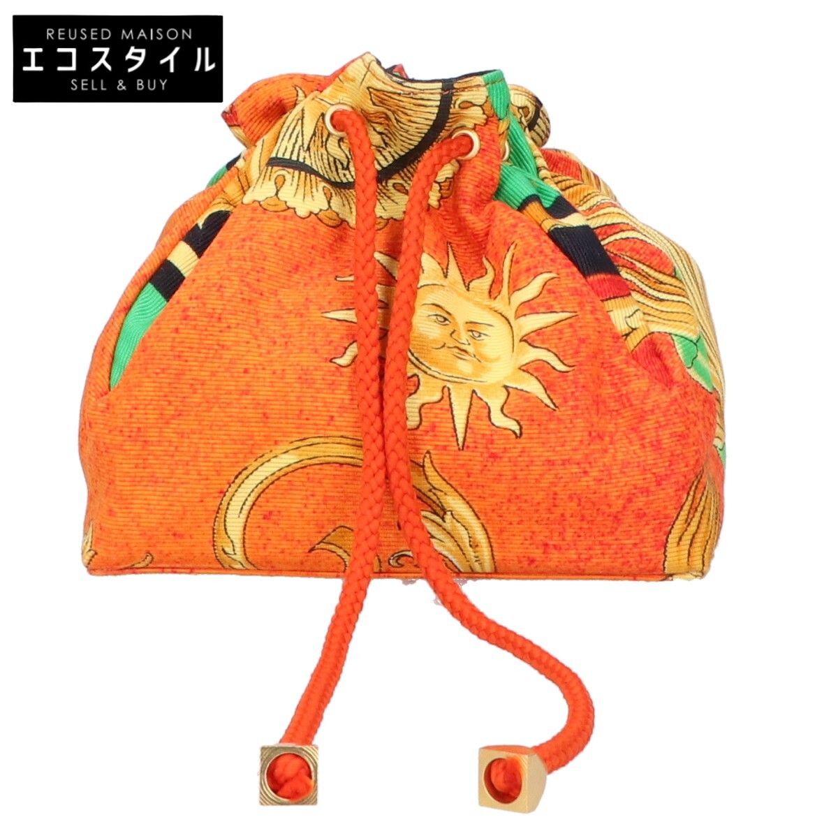 GIANNI VERSACE ジャンニ ヴェルサーチ サンバーストジュエリー 巾着