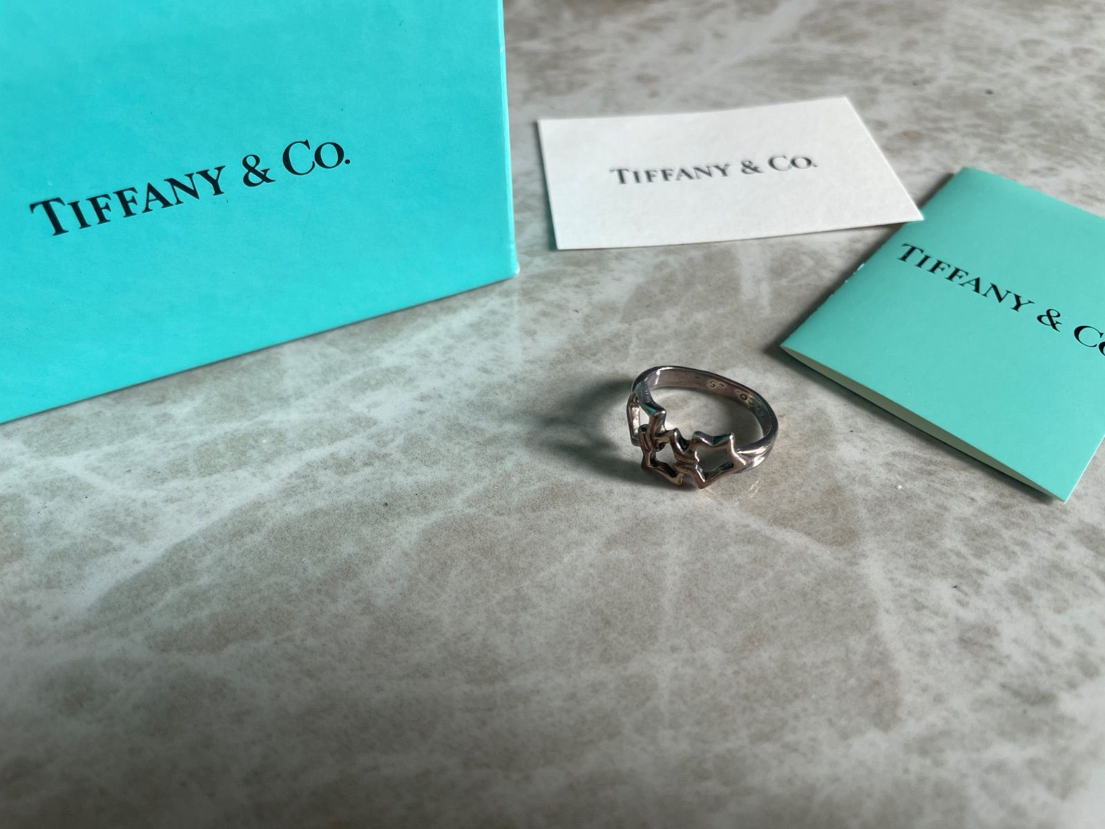 TIFFANY&Co.ティファニー トリプルスター10号シルバー925 シルバー 