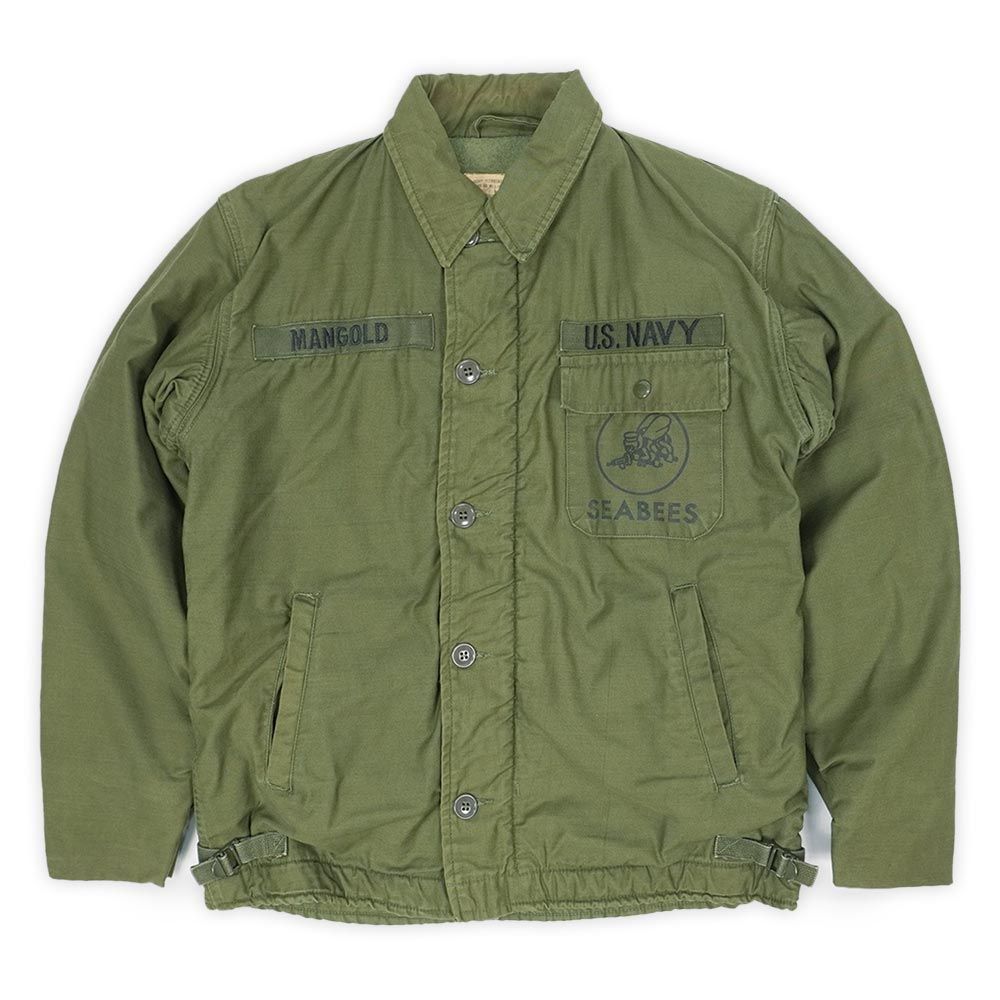 米軍実物 US.NAVY 60s 60年代 A-2 デッキジャケット ステンシル