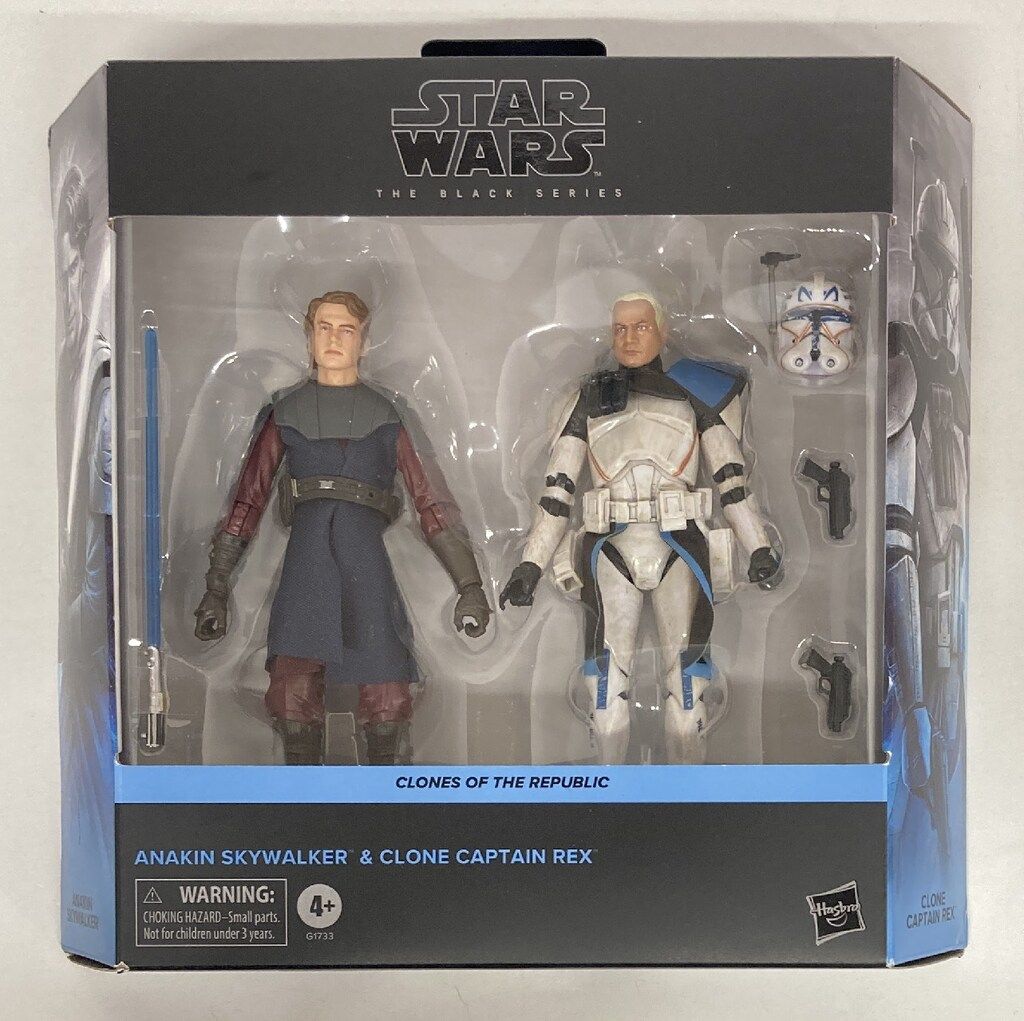 HASBRO 04 | THE BLACK ANAKIN - CLONE CAPTAIN REX 6インチ