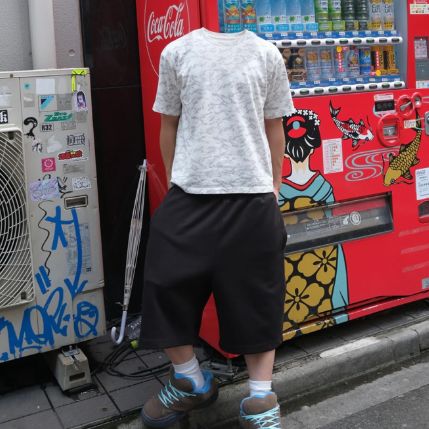 BELVET ベルベット White camo t-shirt L メンズ Tシャツ 半袖