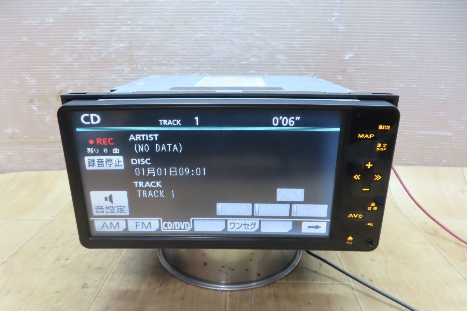TOYOTA NHDT-W60G 地図データ2016年 Bluetooth内蔵 トヨタ NHZN-W60G