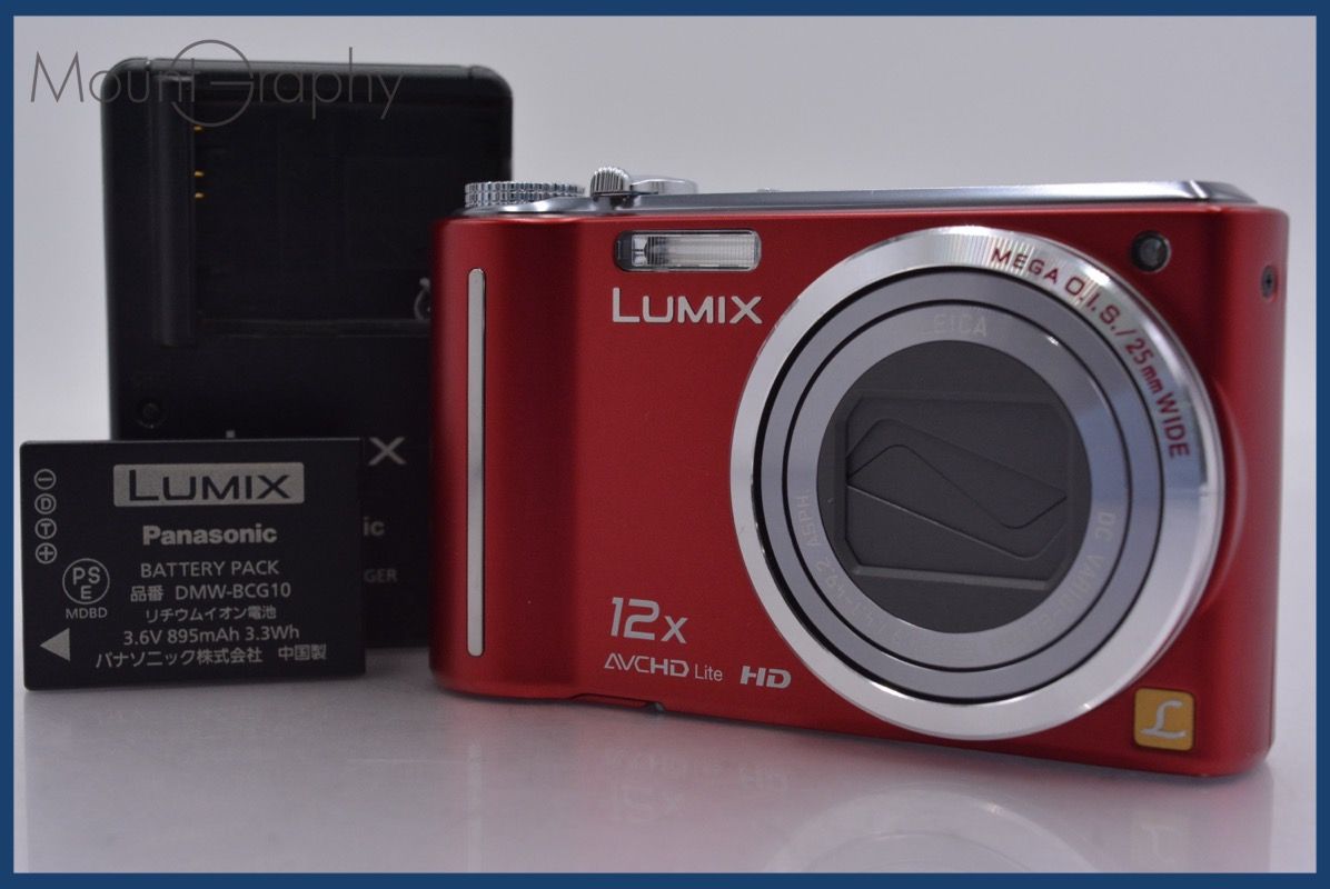 パナソニック Panasonic LUMIX DMC-TZ 7 12 x バッテリー 充電器付属 同梱無料 yk 5687
