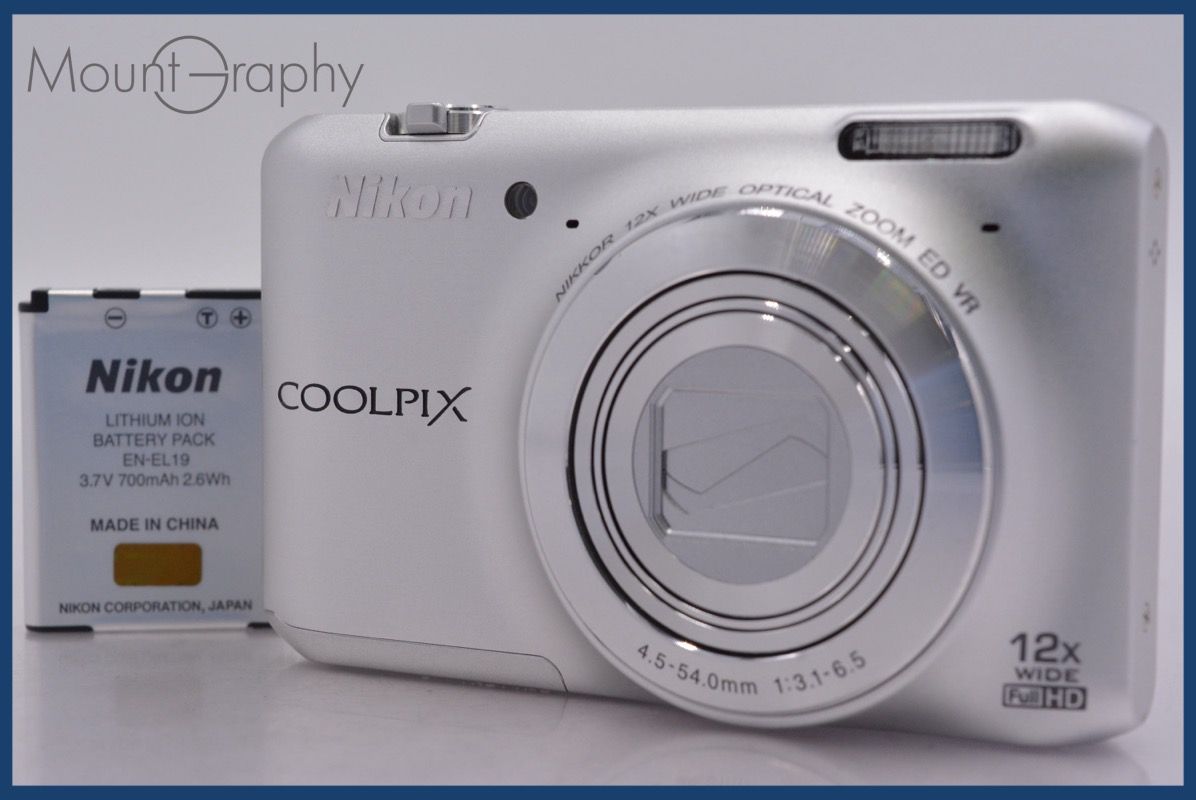 ニコン Nikon COOLPIX S 6400 12 x バッテリー付属 同梱無料 yk 5690