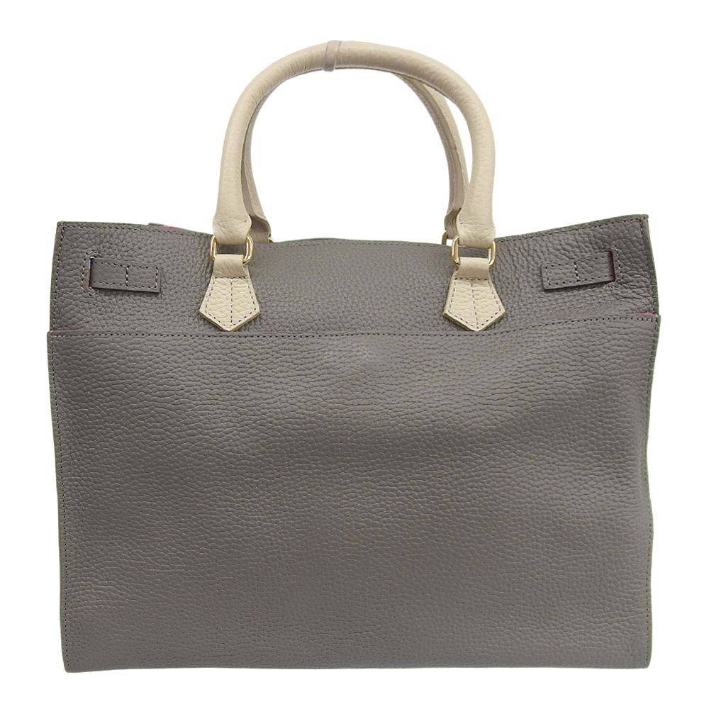 A.D.M.J. Accessoires De Mademoiselle ADMJ トートバッグ グレー レディース A.D.M.J. Accessoires De Mademoiselle ADMJ 未使用 シュリンクカーフ