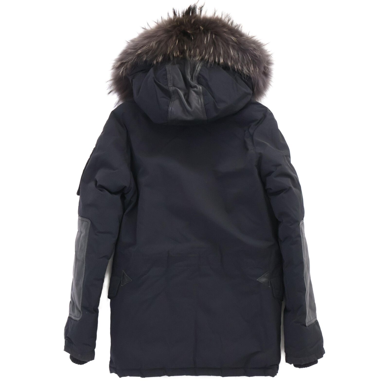 DUVETICA デュベティカ 美品 15AW LEARCO ファー付き ダウンジャケット 