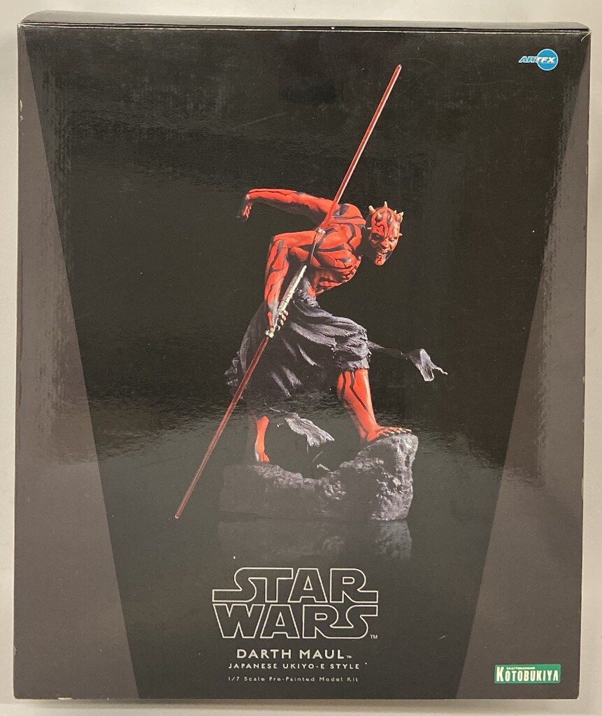 コトブキヤ ARTFX | PRE PAINTED MODEL KIT DARTH MAUL UKIYOE STYLE 1|7スケール
