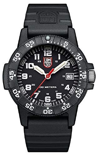 ルミノックス LUMINOX 腕時計 レザーバック シータートル 0300シリーズ オールブラック 301 メンズ 並行輸入品 f 2523 e 05