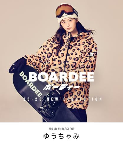 ＢＯＡＲＤＥＥ ゆうちゃみ スノボウェア レディース パンツ スノーボードウェア ボーディー オーバーサイズシルエット ワイド 太め スキーウェア 045 ed 390