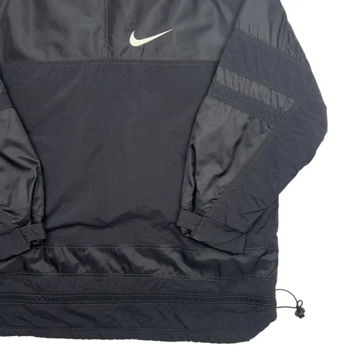  90 s NIKE オールドスクール スウッシュ ブラック ダウン ジャケット XL ダウンジャケット ジャケット アウター