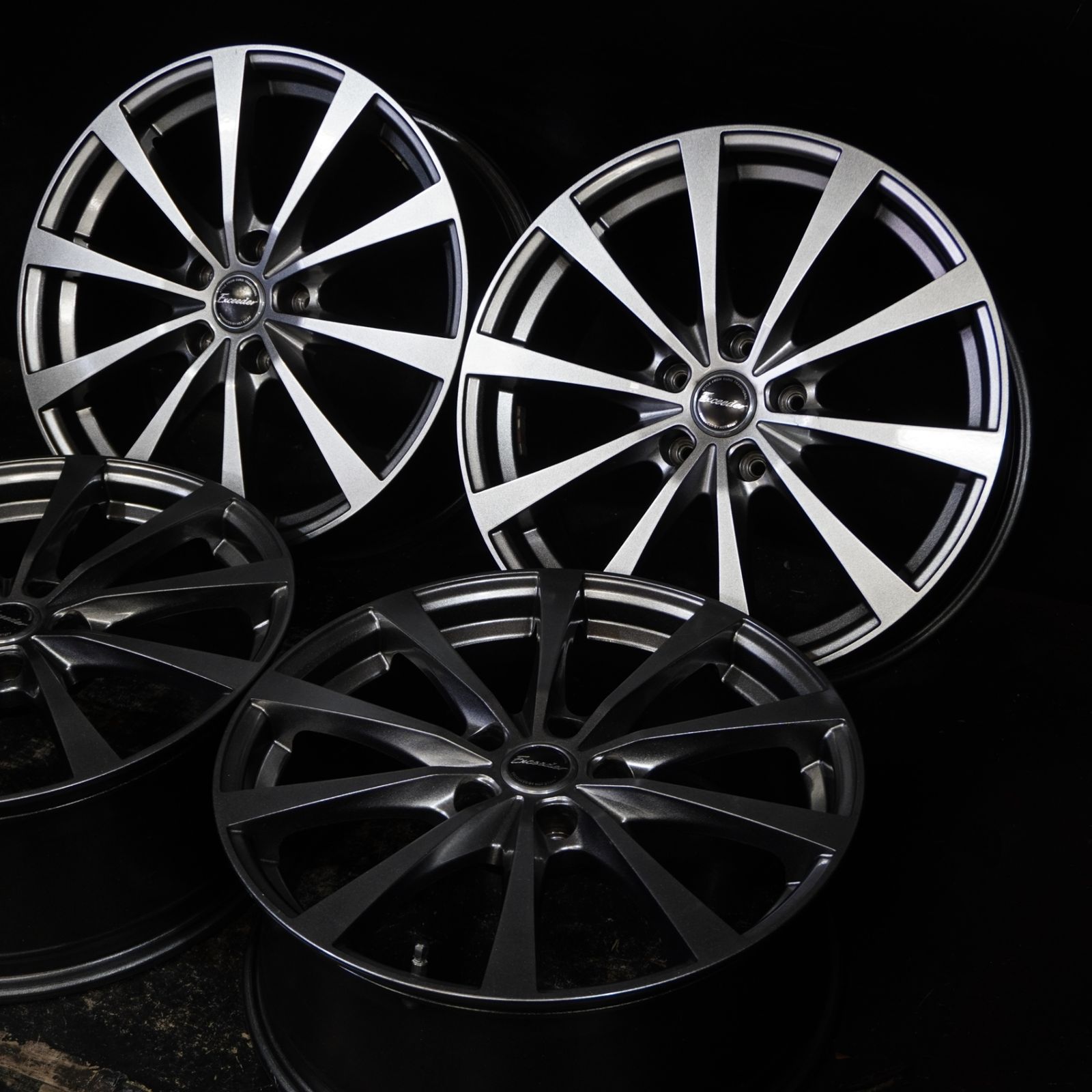 ホットスタッフ Exceeder .5 J 48 114.3 5 H 4本 インプレッサ レヴォーグ オデッセイ ヴェゼル等