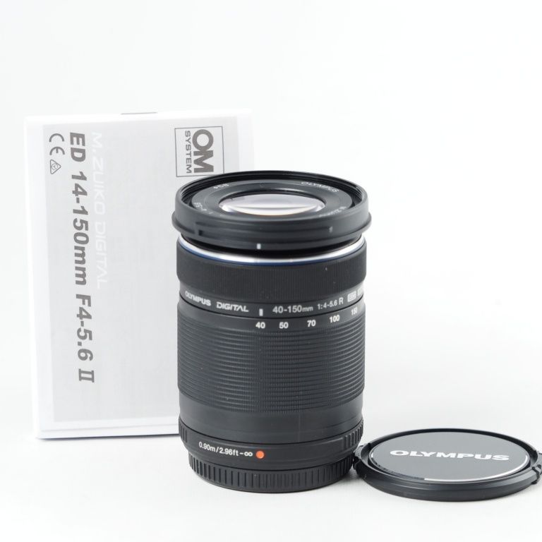 OLYMPUS オリンパス 望遠ズームレンズ M.ZUIKO DIGITAL ED 40-150 mm F 4.0-5.6 R ブラック 14287