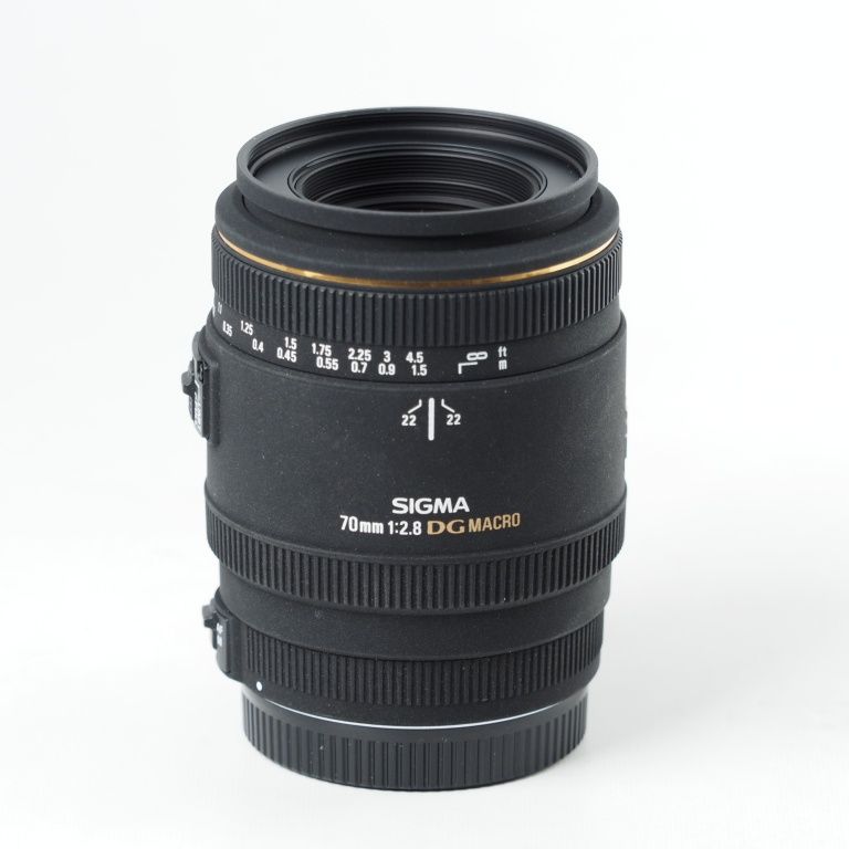 SIGMA MACRO 70 mm F 2.8 EX DG キヤノン EF用 シグマ 単焦点マクロレンズ フルサイズ対応 14271