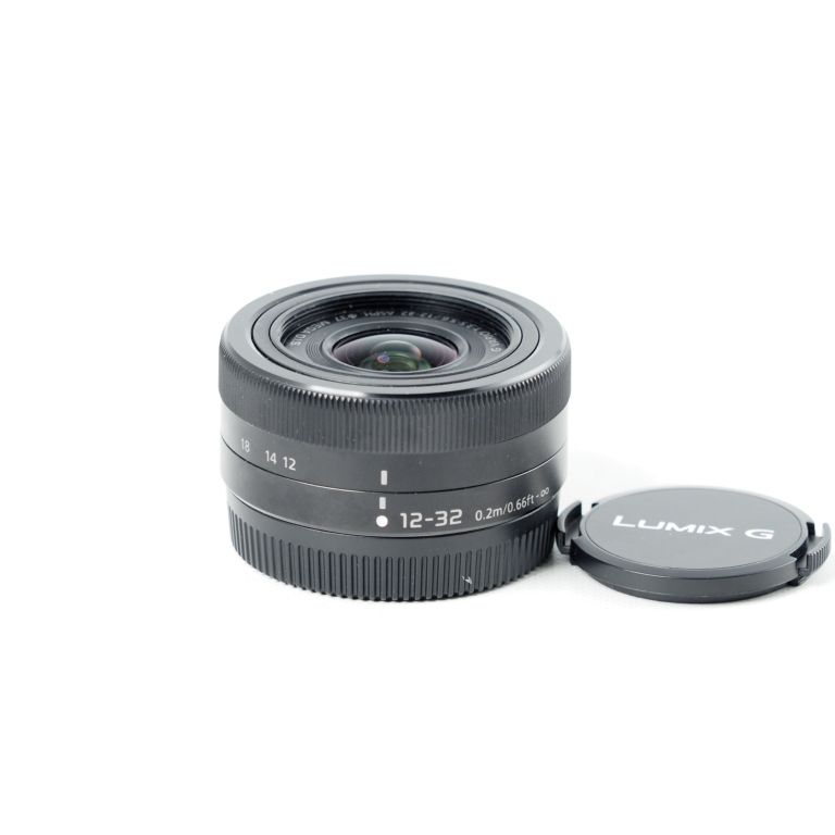 Panasonic LUMIX G VARIO 12-32 mm F 3.5-5.6 ASPH. MEGA O.I.S. ブラック H-FS 12032-K マイクロフォーサーズ 14290