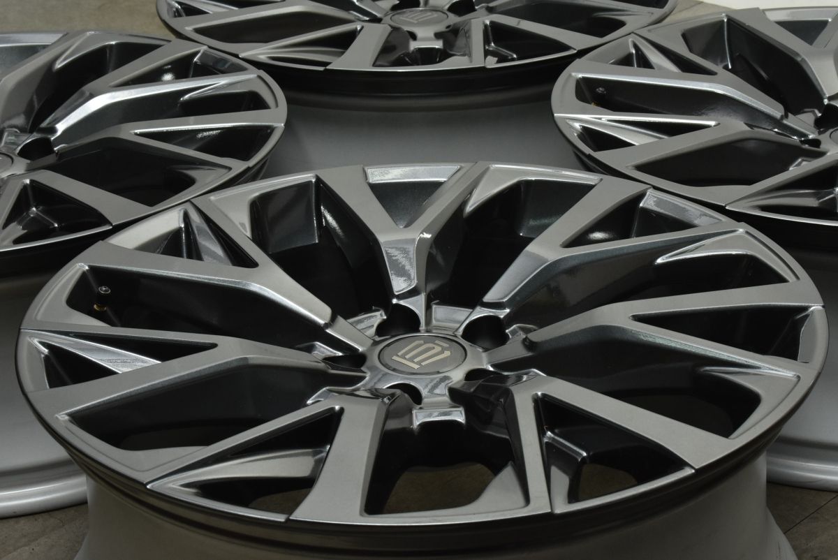 新車外し トヨタ クラウンエステート 21 in 8.5 J 35 PCD 114.3 球面座 クロスオーバー スポーツ 流用 スタッドレス用