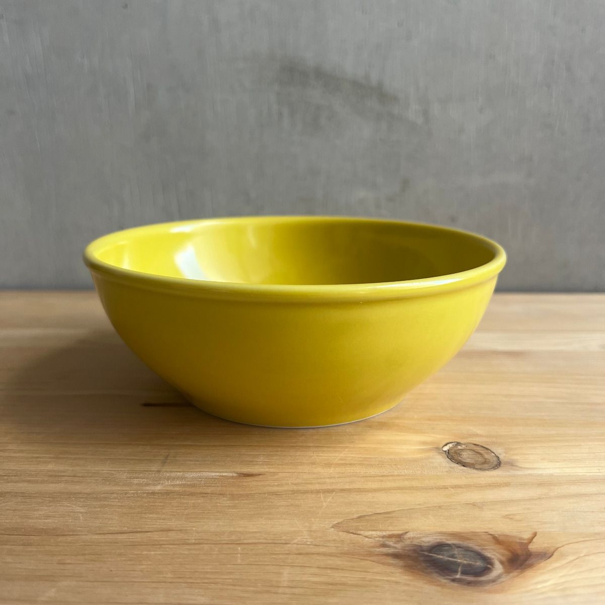 波佐見焼 Common ボウル 150mm イエロー 西海陶器 深皿 サラダボウル