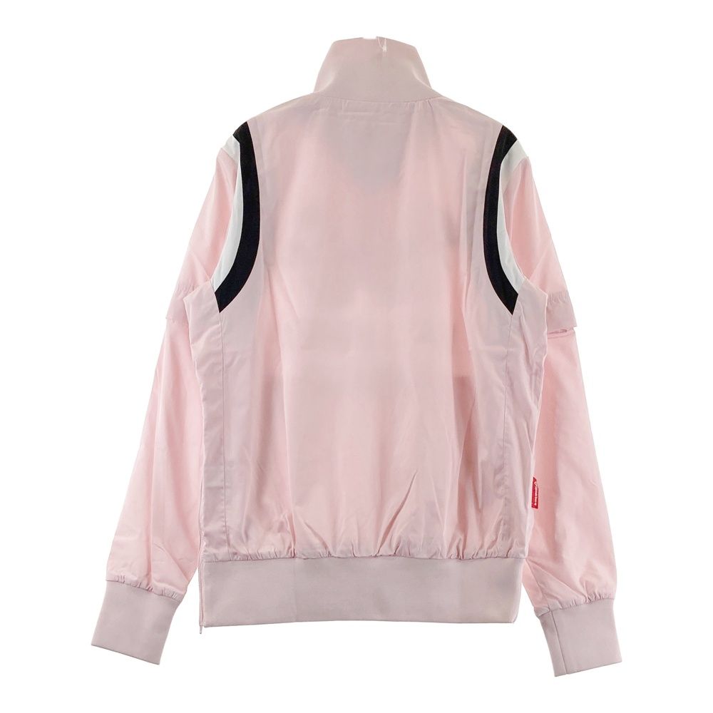 ★美品★le coq sportif ピンク ゴルフウェア 【76/M】 サイズ：M LE COQ GOLF ルコックゴルフ 裏メッシュ 2WAY ハーフジップ