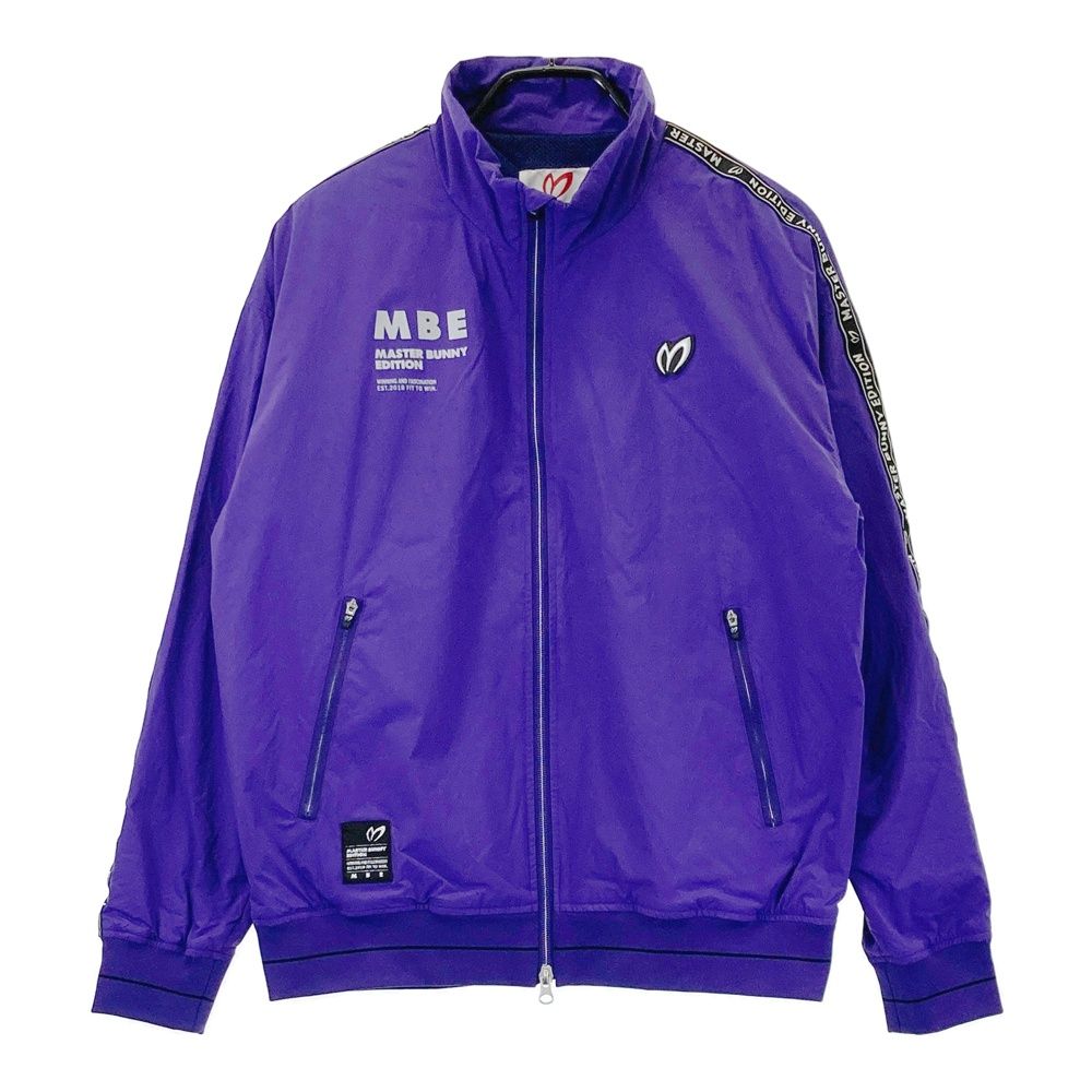 サイズ 5 MASTER BUNNY EDITION マスターバニーエディション 2025年モデル ジップジャケット パープル系 ゴルフウェア メンズ ストスト