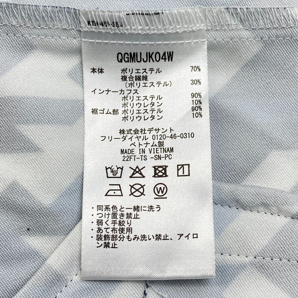 サイズ：LL LE COQ GOLF ルコックゴルフ ジップジャケット 総柄