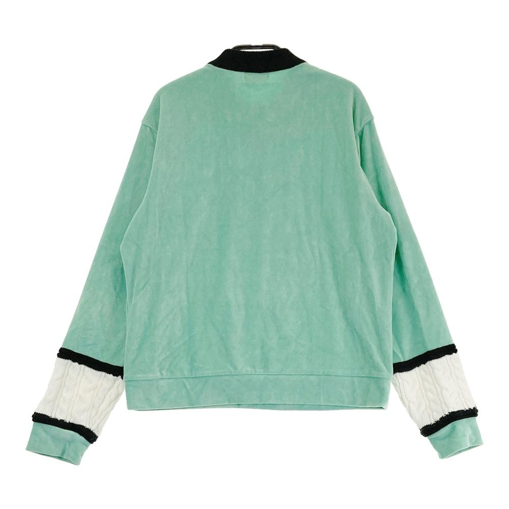 サイズ：40 ARCHIVIO アルチビオ ニット切替 モックネック長袖Tシャツ